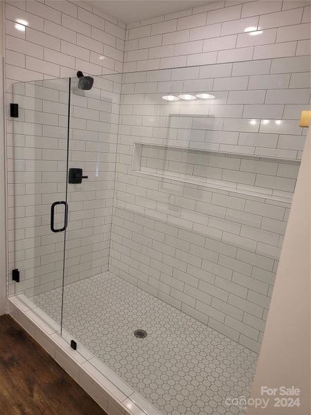 All Pics are of Previous Builds of the Montgomery Plan for Visual Purpose Only - Primary Bath Custom Tile Shower