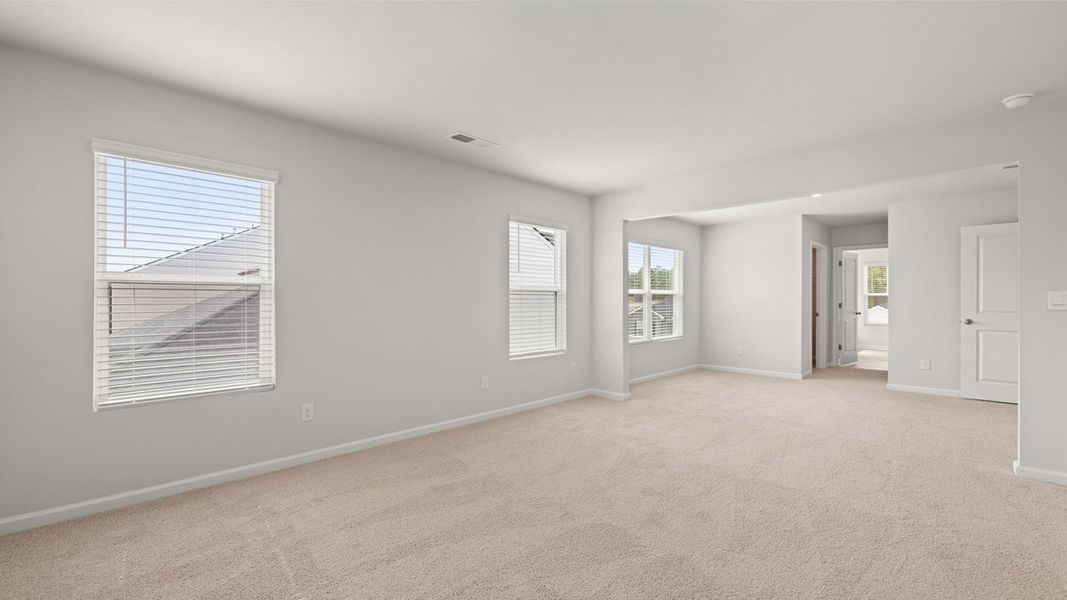 Spacious, unfurnished interior of a new home in The Abbey at Trolley Run Station, Aiken (Image 28).