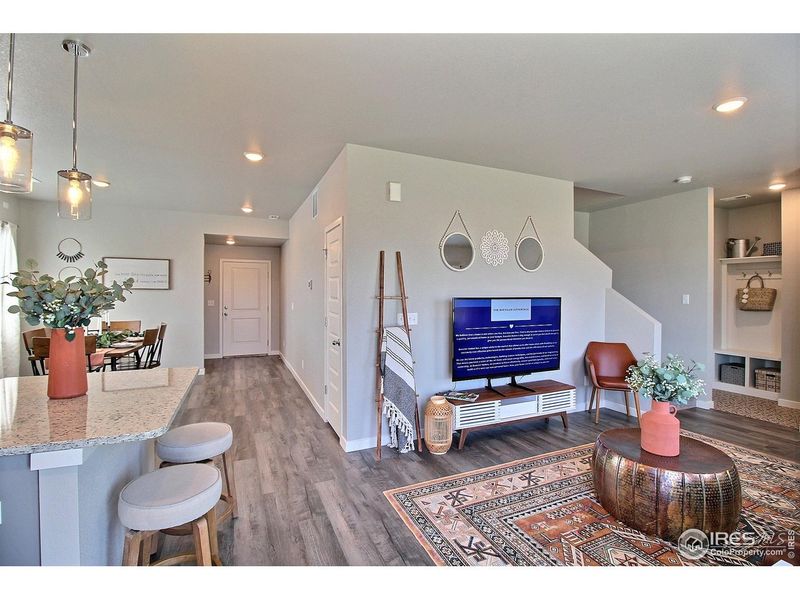 Furnished interior view inside a new home in Liberty Draw, Evans (Image 41).