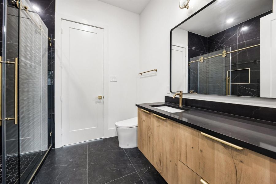 Furnished interior view inside a new home in , Bellaire (Image 6).
