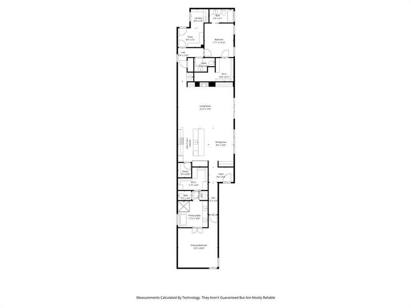 2D floor plan layout of this home in , Dallas, TX (Image 5).