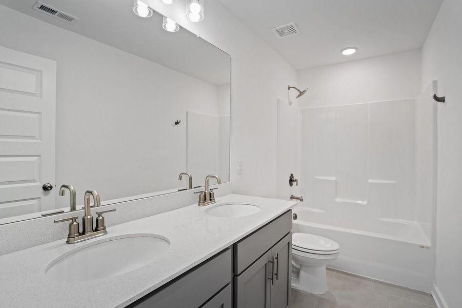 Furnished interior view inside a new home in Calista Farms, White House (Image 8).