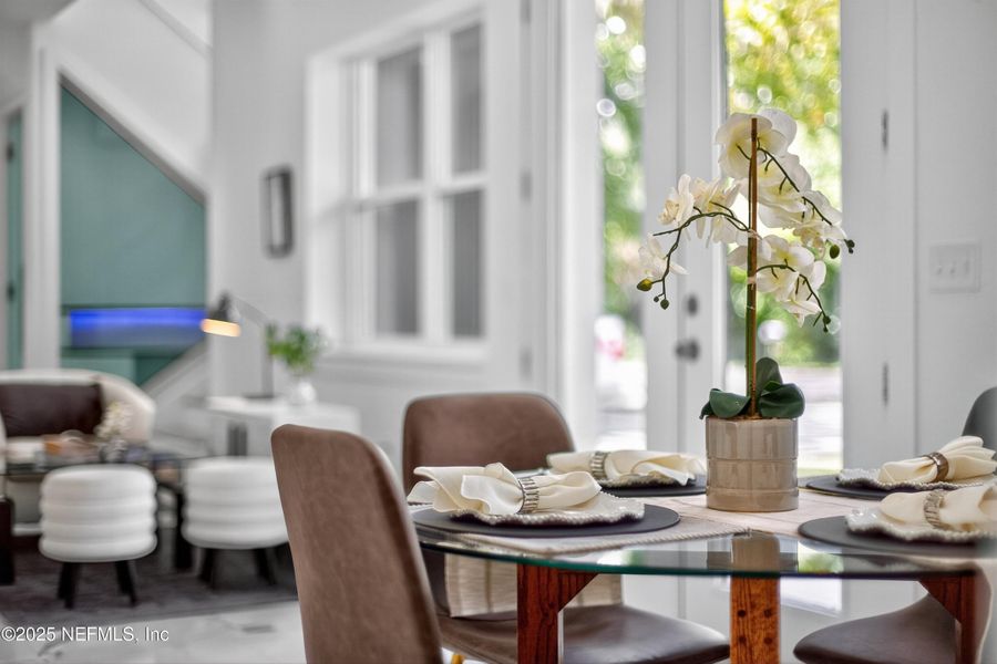 Furnished interior view inside a new home in , Jacksonville (Image 4).