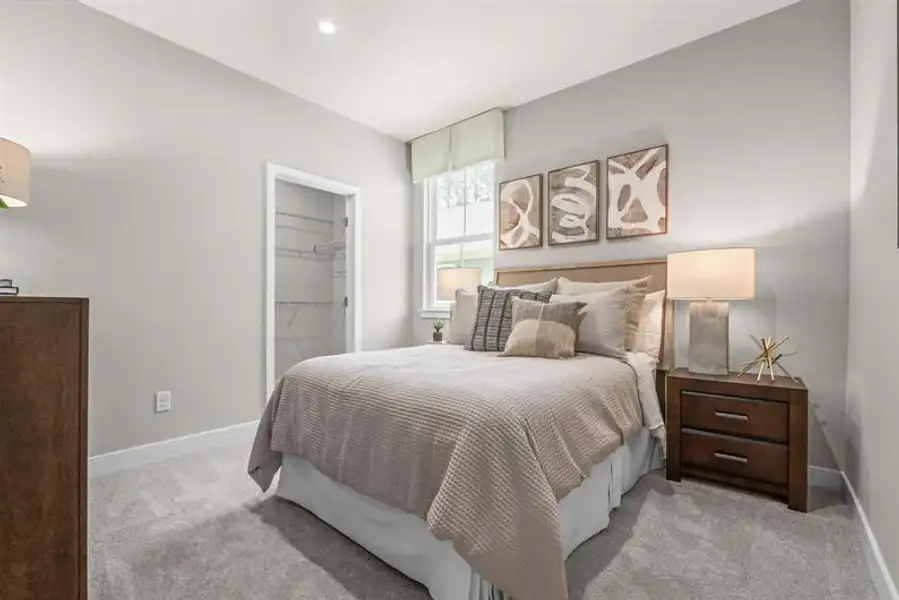 Representative furnished interior of a home built from the Silverleaf by Ryan Homes in Sterling Oaks Signature Series, Ash (Image 38). Representative furnished interior of a home built from the Silverleaf by Ryan Homes in Sterling Oaks Signature Series, Ash (Image 38).