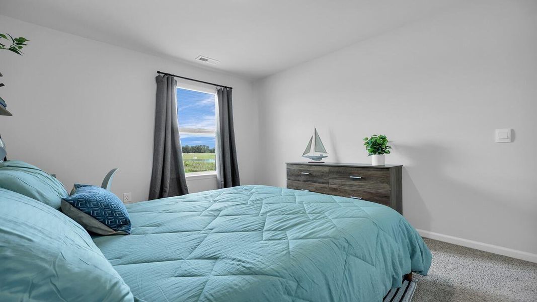 Furnished interior view inside a new home in The Ranch, Holly Hill (Image 30). Furnished interior view inside a new home in The Ranch, Holly Hill (Image 30).