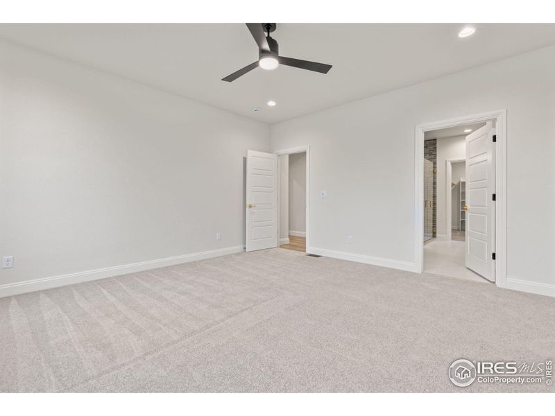 This is the main floor primary suite