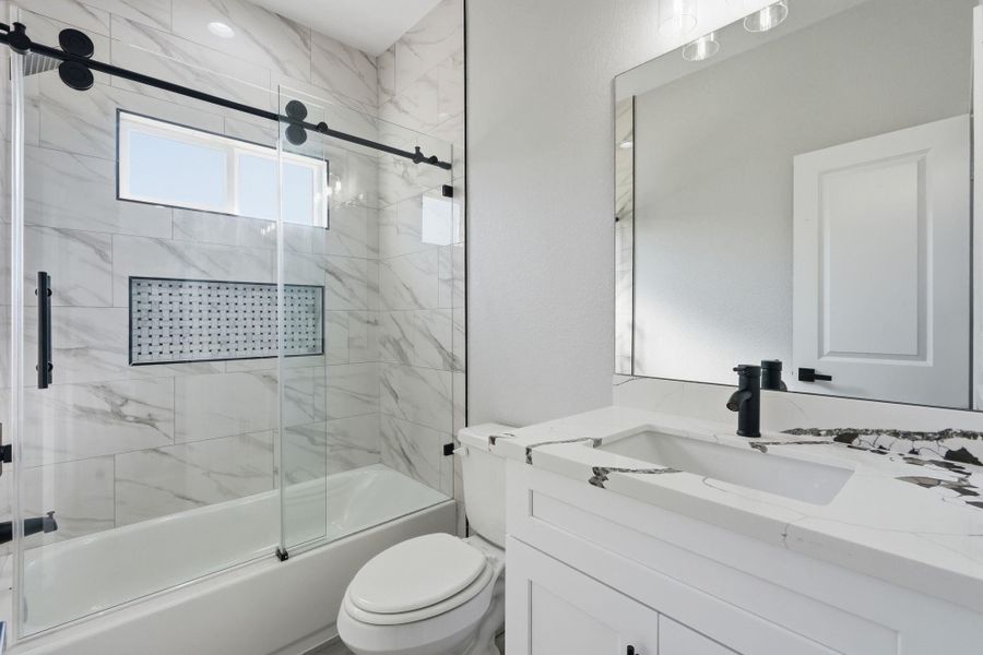 Furnished interior view inside a new home in , Trinity (Image 13).