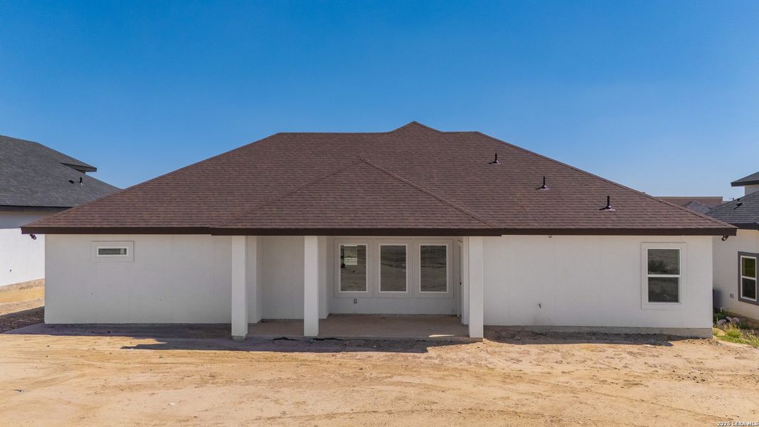 Exterior details and patio area of a home in , Eagle Pass (Image 3). Exterior details and patio area of a home in , Eagle Pass (Image 3).