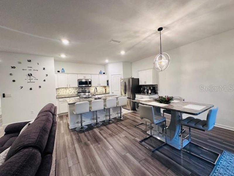 Furnished interior view inside a new home in Hidden Creek, Zephyrhills (Image 10).
