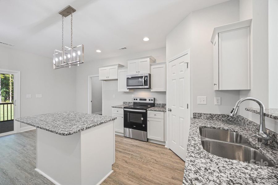 Furnished interior view inside a new home in , York (Image 9).