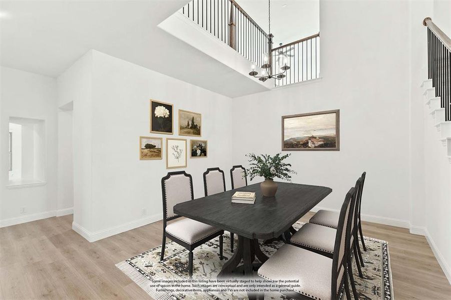 Furnished interior view inside a new home in Crystal Lake Estates, Red Oak (Image 14).