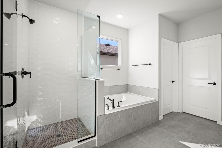 Furnished interior view inside a new home in Revel Crossing at Wolf Ranch – The Outlook Collection, Colorado Springs (Image 14).