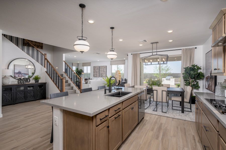 Dining Room & Kitchen | Monument | Wildera – Valley Series | New Homes in San Tan Valley, AZ | Landsea Homes