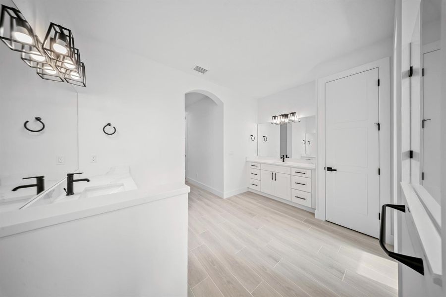 Furnished interior view inside a new home in , Fort Pierce (Image 16). Furnished interior view inside a new home in , Fort Pierce (Image 16).