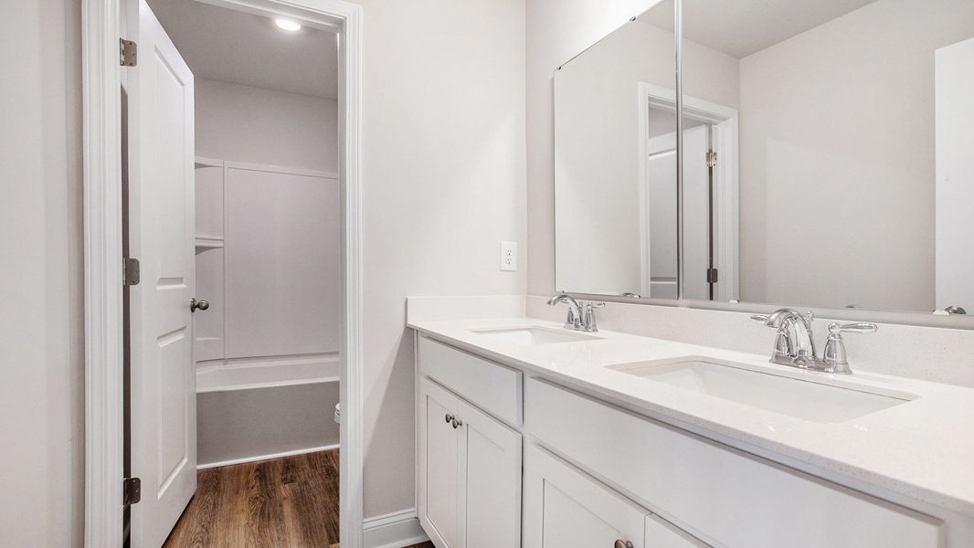Furnished interior view inside a new home in Auberon Woods, Conway (Image 8).