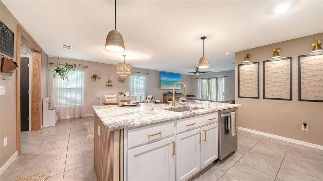 Furnished interior view inside a new home in Bella Lago, Parrish (Image 16).