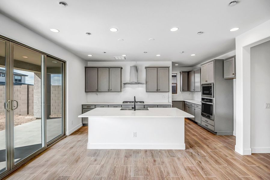 Furnished interior view inside a new home in Icon at Thunderbird, Glendale (Image 27).