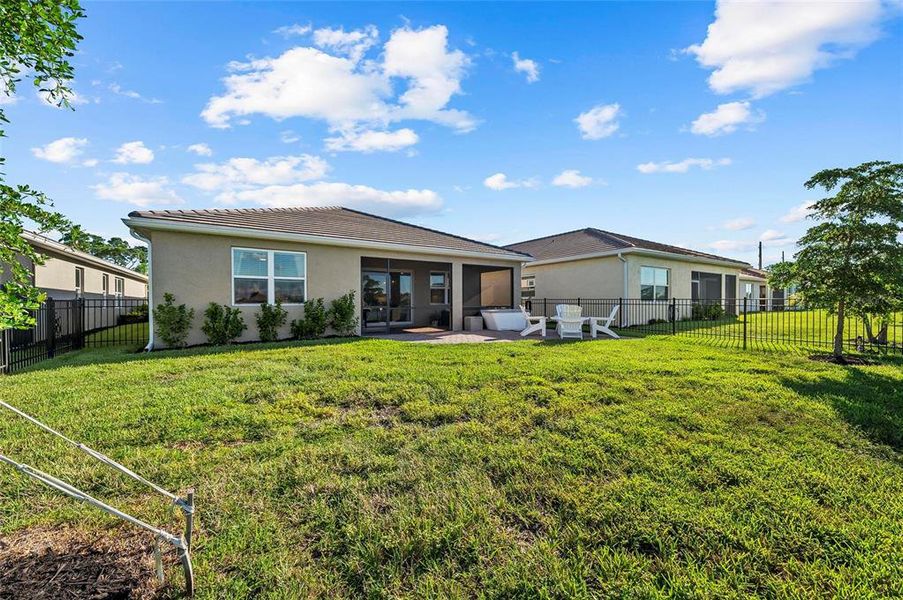 Exterior details and patio area of a home in , Venice (Image 22). Exterior details and patio area of a home in , Venice (Image 22).