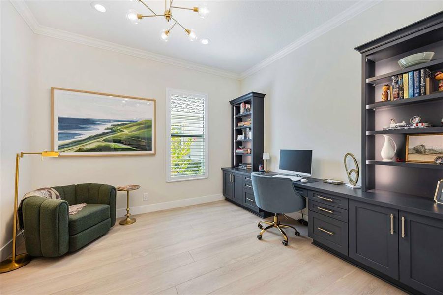 Furnished interior view inside a new home in Gran Place, Venice (Image 8).