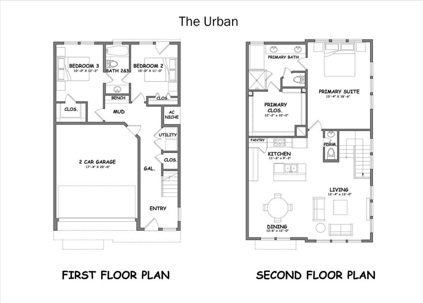 2D floor plan layout of this home in , Houston, TX (Image 3).