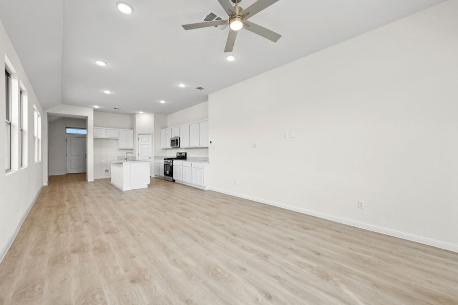 Dining Area in the Cedar home plan by Trophy Signature Homes – REPRESENTATIVE PHOTO