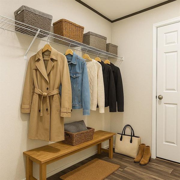 Close-up of interior finishes inside a home in , Ellijay (Image 21).