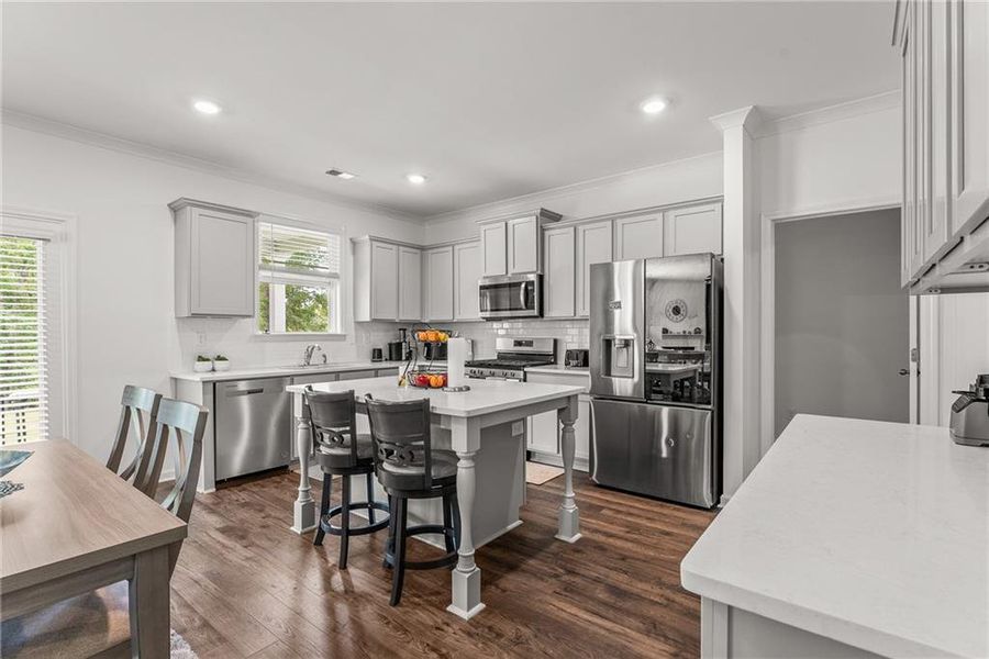 Furnished interior view inside a new home in Independence, Loganville (Image 7).