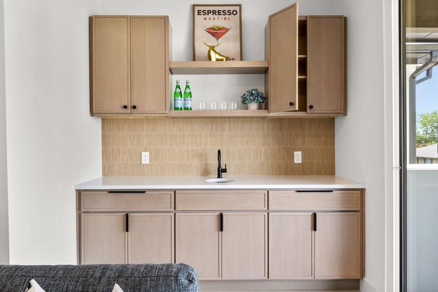 Furnished interior view inside a new home in , Dallas (Image 21).