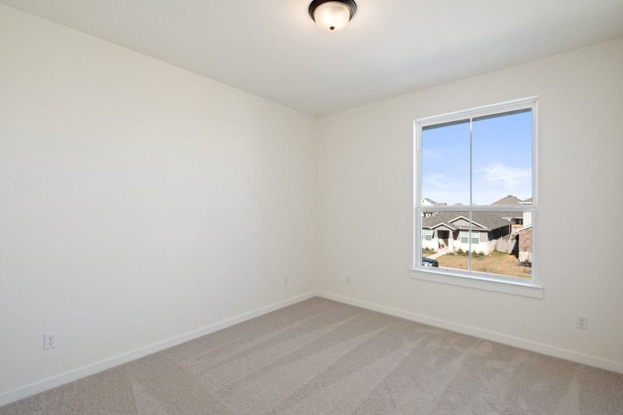 Spacious, unfurnished interior of a new home in Flora, Hutto (Image 39).