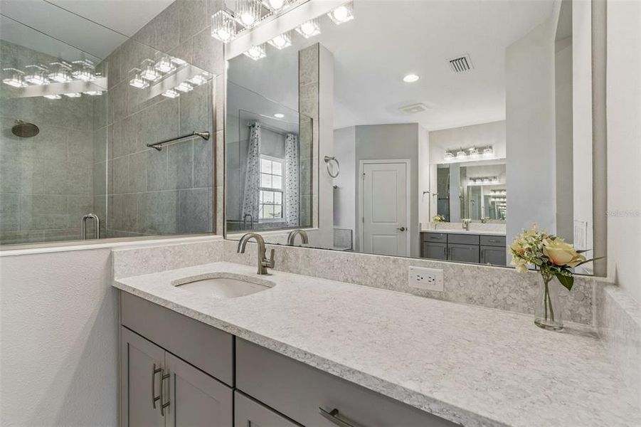 Furnished interior view inside a new home in Mirada, San Antonio (Image 37).