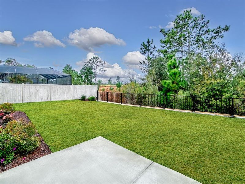 Exterior details and patio area of a home in , The Villages (Image 31). Exterior details and patio area of a home in , The Villages (Image 31).