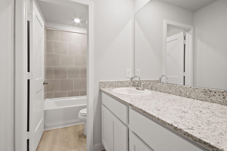 Furnished interior view inside a new home in Maple Heights, Porter (Image 8). Furnished interior view inside a new home in Maple Heights, Porter (Image 8).