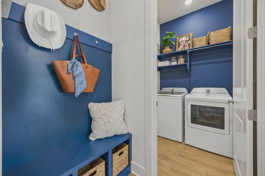 Representative furnished interior of a home built from the Dayton 50' by Chesmar Homes in Las Lomas, Forney (Image 30).