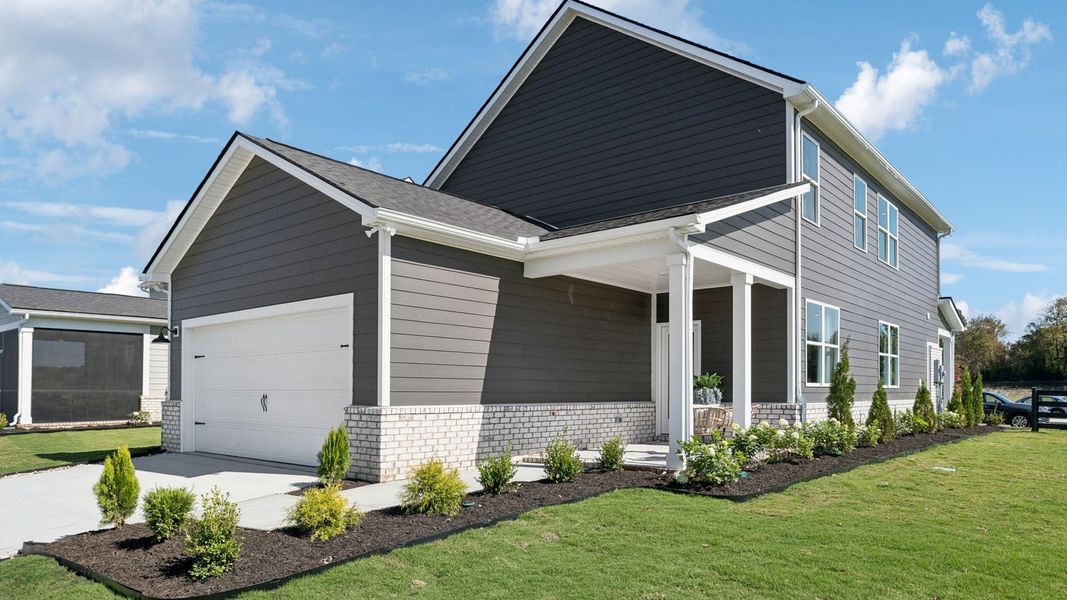 Representative exterior photo of a completed home built from the IRWIN A by D.R. Horton in Harvest Point, Spring Hill, TN (Image 24).