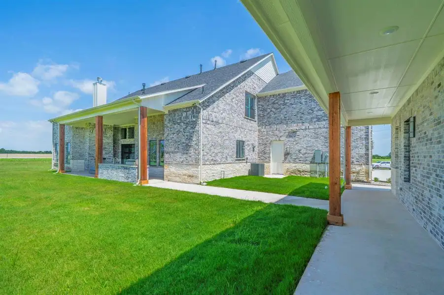 Exterior details and patio area of a home in Hidden Valley 1, Princeton (Image 3).