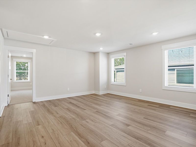 Spacious, unfurnished interior of a new home in Cedar Shoals - Signature Collection, Piedmont (Image 12). Spacious, unfurnished interior of a new home in Cedar Shoals - Signature Collection, Piedmont (Image 12).