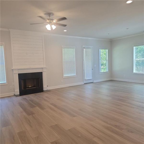 Spacious, unfurnished interior of a new home in , Loganville (Image 8).