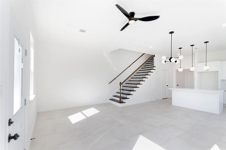 Spacious, unfurnished interior of a new home in , Houston (Image 16). Spacious, unfurnished interior of a new home in , Houston (Image 16).