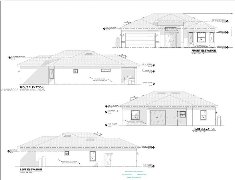 Exterior rendering of this home design in , Lehigh Acres, FL (Image 2). Exterior rendering of this home design in , Lehigh Acres, FL (Image 2).