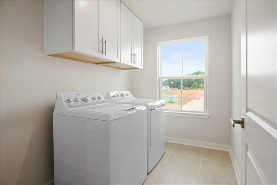 Furnished interior view inside a new home in Stillwood Farms, Easley (Image 6).