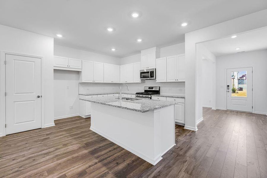 Furnished interior view inside a new home in Windance Lake, Loganville (Image 8).