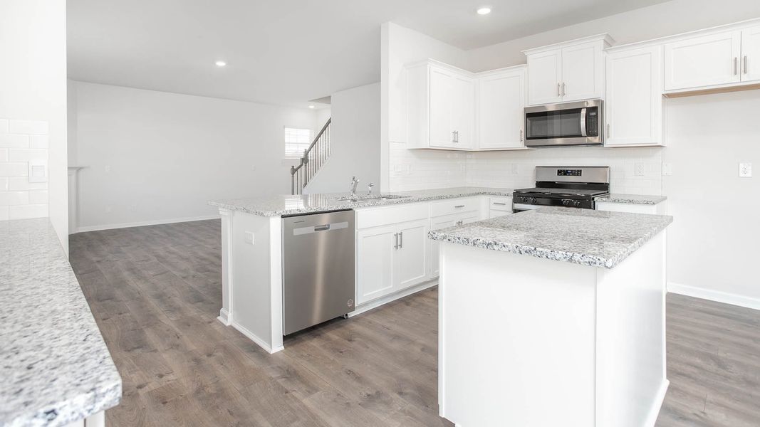 Furnished interior view inside a new home in Bryson Park, Lexington (Image 4).