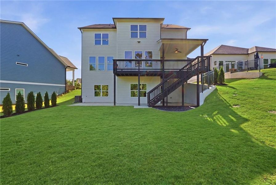 Exterior details and patio area of a home in , Woodstock (Image 30).