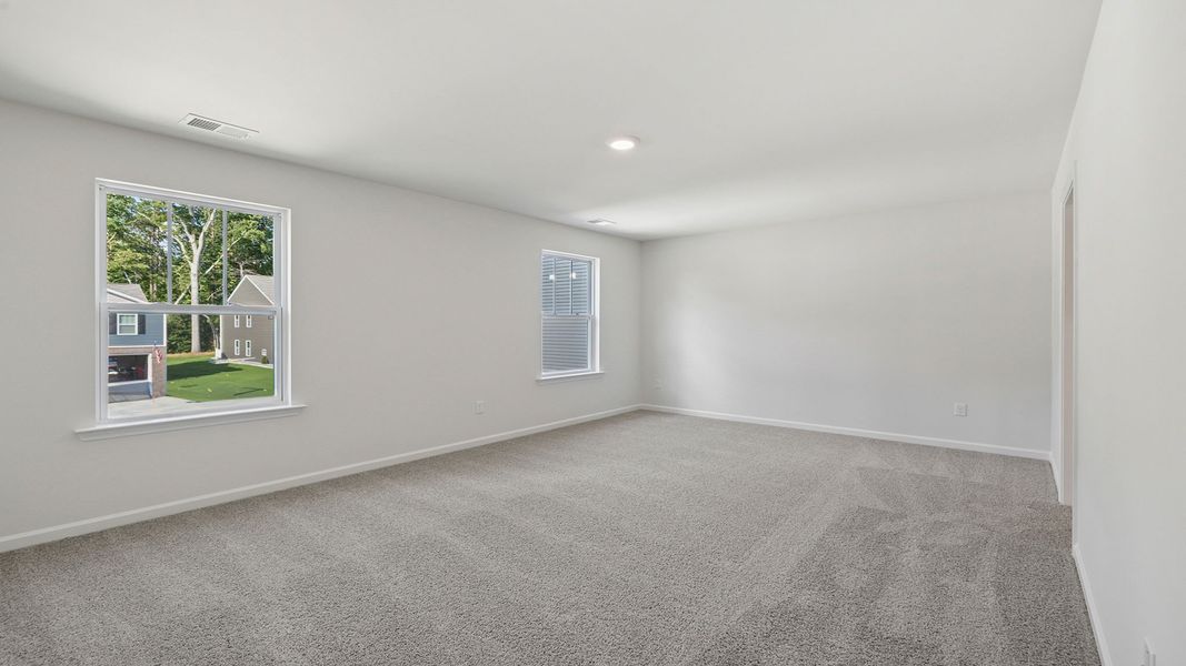 Spacious, unfurnished interior of a new home in Durbin Meadows, Fountain Inn (Image 31). Spacious, unfurnished interior of a new home in Durbin Meadows, Fountain Inn (Image 31).