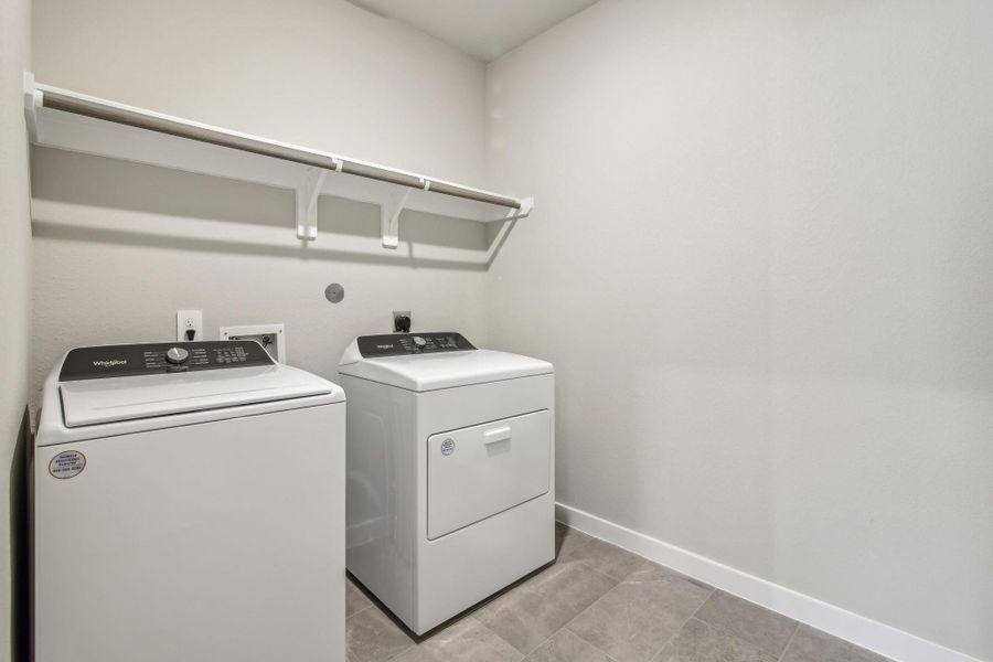 Photo is not of the actual home, but is an inspirational photo of builder’s model home and may depict options, furnishings, and/or decorator features that are not included