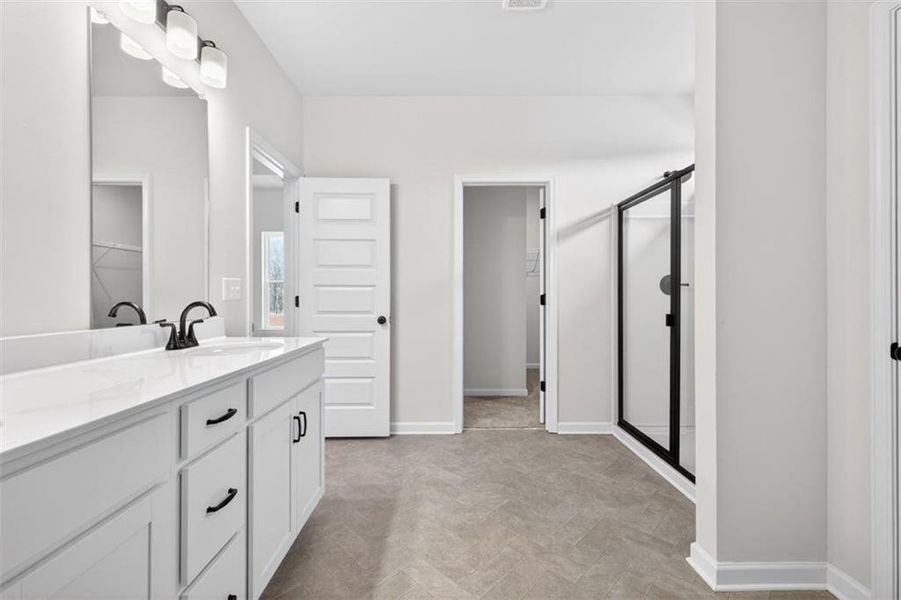 Furnished interior view inside a new home in Allen Manor, Hoschton (Image 6).