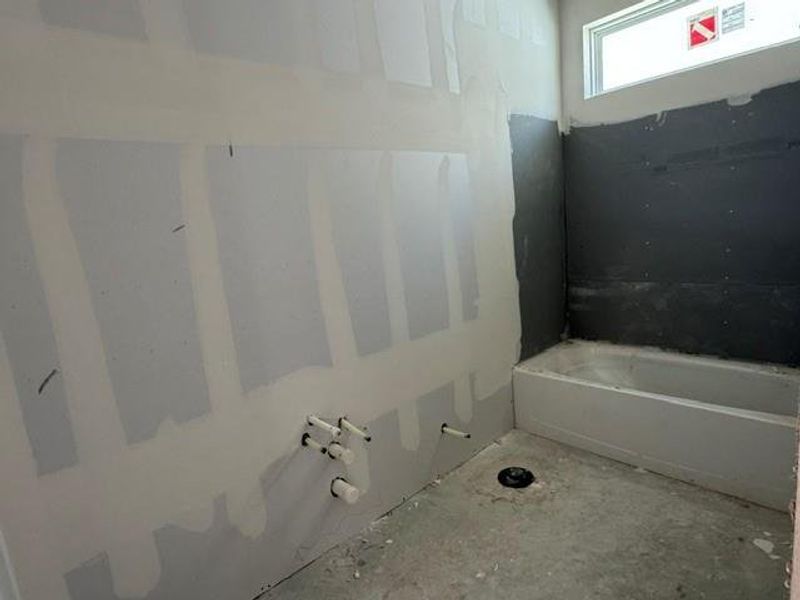 Ready for your personal touches, this bathroom shell awaits customization. Ready for your personal touches, this bathroom shell awaits customization.