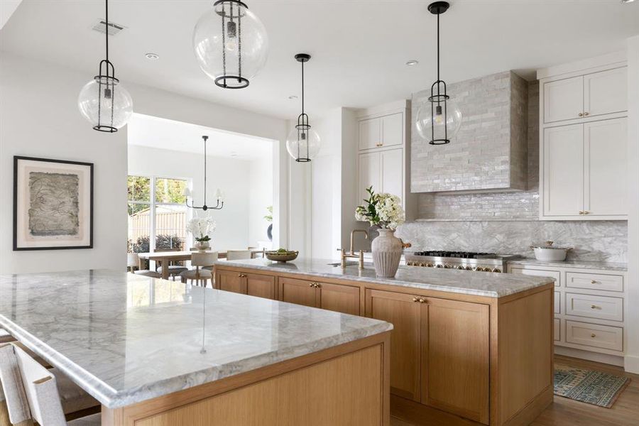 Furnished interior view inside a new home in , Dallas (Image 6).