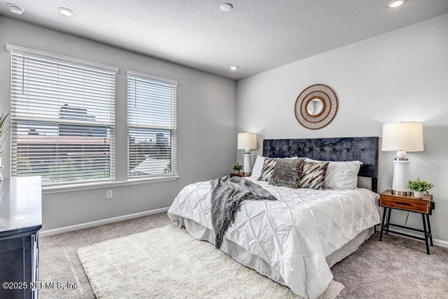 Furnished interior view inside a new home in , Jacksonville (Image 27).