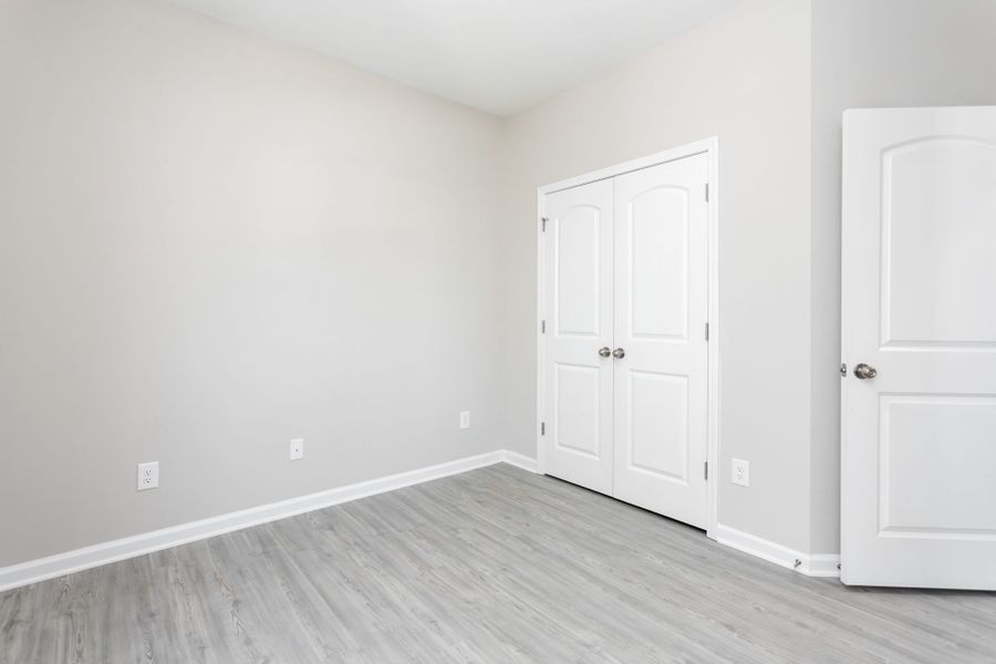 Representative unfurnished interior of a home built from the Freeport by Keystone Homes NC in Sullivans Reserve, Walkertown (Image 18).